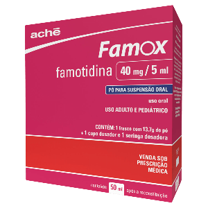 Famox 40mg/5ml Ache 13,7g Pó Suspensão Oral + Copo Dosador