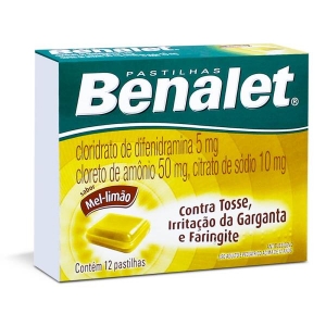 Benalet 5+50+10Mg Env 12 Pas Sb Mel Limao