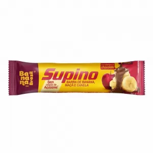 Barra De Frutas Supino Banana Maça E Canela Zero 24G