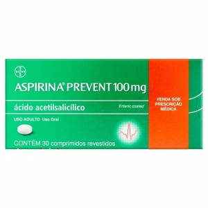 ASPIRINA PREVENT 100MG C 100 CPR