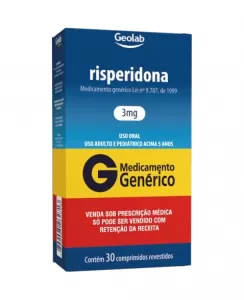 RISPERIDONA GOB 3MG CPR. CX X 30