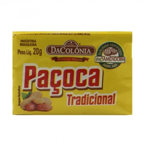 Pacoca Retangular Tradicional 24G