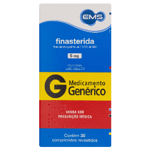 Finasterida Genérico EMS 5mg 30 comprimidos revestidos