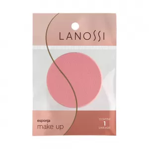 LANOSSI ESPONJA MAQUIAGEM ROSA LS5001 x 1