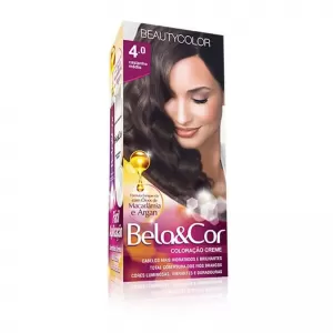 Coloração Creme Beautycolor Bela&Cor 4.0 Castanho Médio 1 unidade