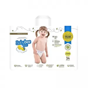 Fralda Dermoprotetora Bbf 2 Xxg, 34 Und