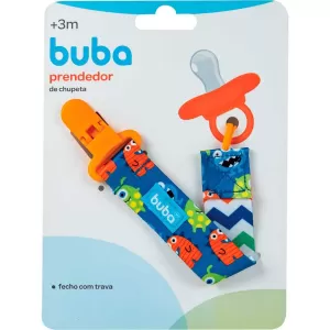 BUBA BABY PRENDEDOR DE CHUPETA MONSTRINHO x 1