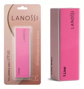 Bloco Polidor Lanossi Unhas 4 Faces Ls6007