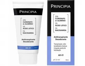 Desodorante Principia Ad-01 5%  Acido Latico+5%  Niacinamida 70Ml