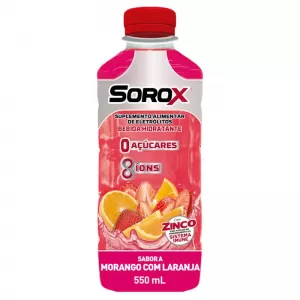 Sorox Morango Com Laranja 550Ml