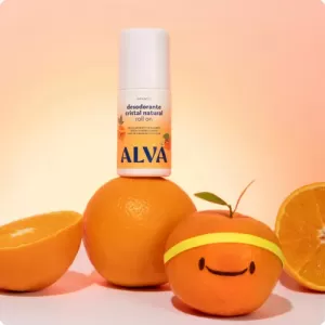 Desodorante Alva  Roll On Infantil Laranja Doce 50Ml