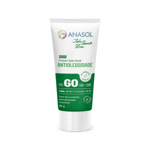 Anasol Protetor Solar Facial Tsd- Antioleosidade Fps 60 - 40 G