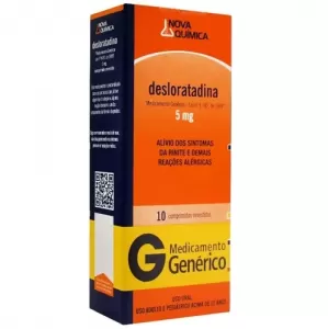 Desloratadina 5Mg Cx 10 Comp Rev