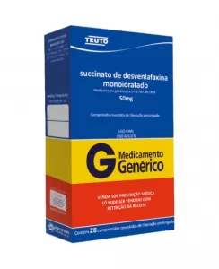 Succinato De Desvenlafaxina 50Mg Cx 28 Comp Rev Lib