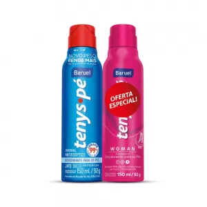 Tenys Pe Baruel Aero Original 2Un 100G+Woma92g
