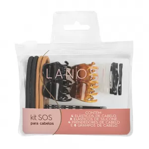 Kit Sos Cab Lanossi Elasticos Cabsil+Prendedor+Grampos Ls2542