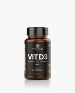 Vit D3 2000Ui Novo 120Caps - Essential Nutrition