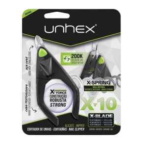 Cortador Inox para Unhas X-10 Unhex