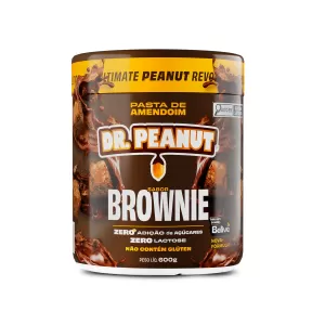 Pasta De Amendoim Dr Peanut Brownie 600G