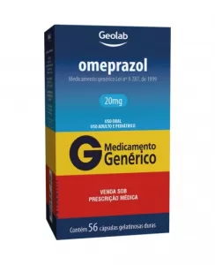 Omeprazol 20mg 56 Cápsulas