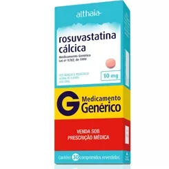 Rosuvastatina Cálcica 10mg 30 comprimidos revestidos