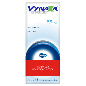 Vynaxa 2,5mg EMS 30 Comprimidos Revestidos