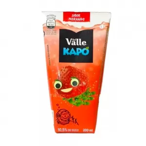 Suco Kapo Del Valle morango 200mL