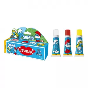 Hidratante Labial Carmed Os Smurfs Blueberry Incolor 10G