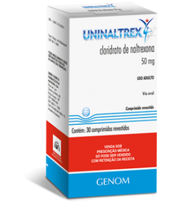 Uninaltrex 50mg 30 comprimidos revestidos