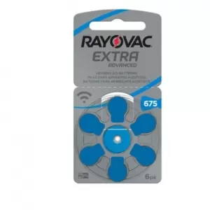 Bateria Auditiva Rayovac Extr Ad 675 6Un