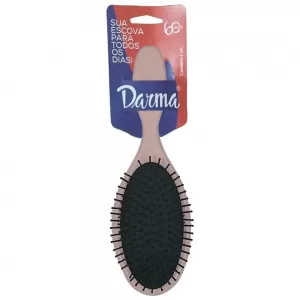 Escova De Cabelo Darma Oval M Novita Rosablack