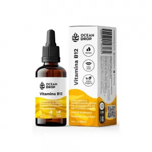 Vitamina B12 Gotas Sublingual Metilcobalamina 30Ml Oceandrop