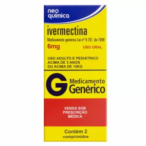 IVERMECTINA MG COMPRIMIDO 6MG x 2