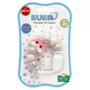 PRENDEDOR DE CHUPETA KUKA KUK GATA OUTR. BL X 1UN