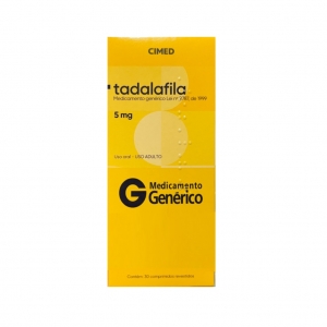 Tadalafila Genérico Cimed 5mg 30 comprimidos
