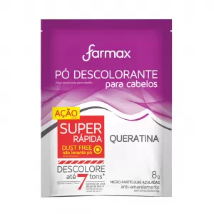 FARMAX PO DESCOLORANTE QUERATINA 8 G x 1