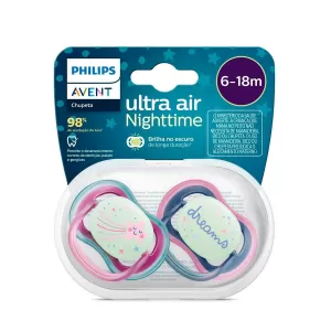 Chup Ultra Air Dupla 6-18 Deco Noturna Azul E Rosascf37614