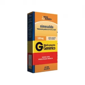 Nimesulida Genérico Nova Quimica 100mg 12 comprimidos