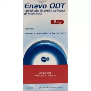 Enavo ODT 8mg 10 comprimidos de desintegração oral
