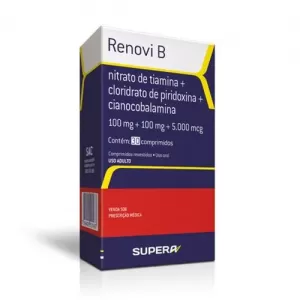 RENOVI B 100MG + 100MG + 5.000MCG C/30 COMPRIMIDOS