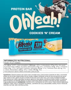 Barra Protein 13G Oh Yeah Cookies N Cream 45G