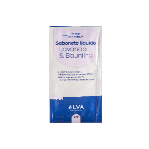 Sache Sabonete Liquido Lavanda E Baunilha Alva 10Ml Lote:23344 Val:0625