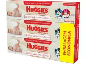 Cr Huggies Assadura Sup. Care 3Un 80G