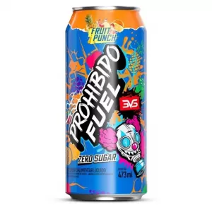 Prohibido Fuel Pré-Treino Drink Fruit Punch (473Ml)