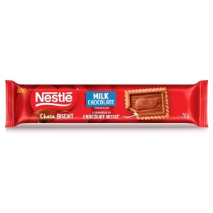 Biscoito Chocobiscuit Nestle Chocolate Ao Leite 78G