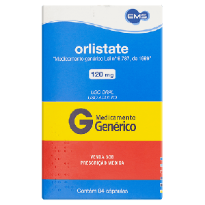 Orlistate Genérico Germed 120mg 84 comprimidos