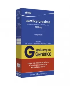 Axetilcefuroxima 500Mg Cx 10 Comp