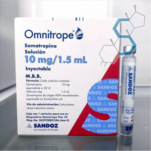 Omnitrope 10mg Sandoz 1 Carpule com 1,5ml