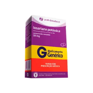 Losartana Potassica 50Mg 30 Cps  Gen Losartana Potassica