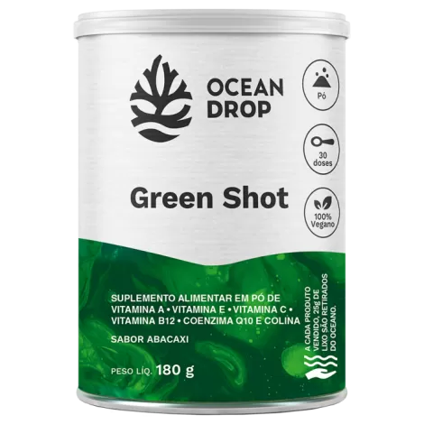 Green Shot Ocean Drop Em Po 30 Doses 180G